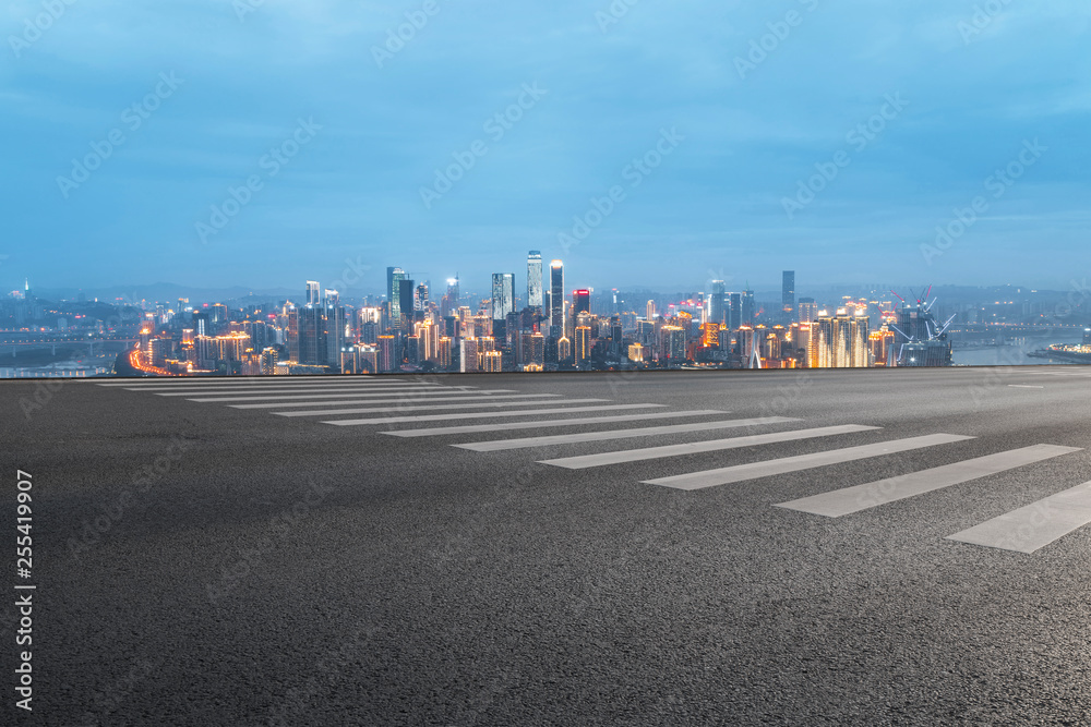 Urban Road, Highway and Construction Skyline