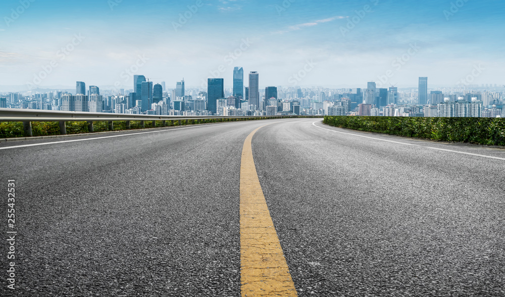 Urban Road, Highway and Construction Skyline