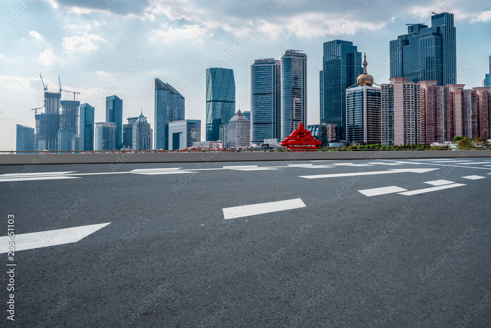 Urban Road, Highway and Construction Skyline..