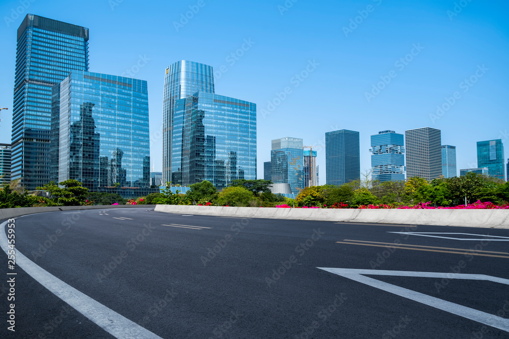 Urban Road, Highway and Construction Skyline