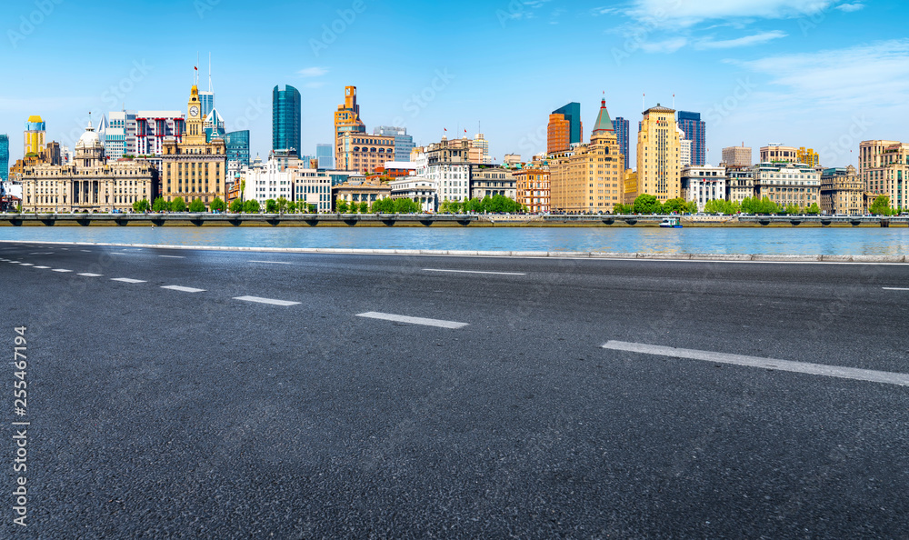 Urban Road, Highway and Construction Skyline..