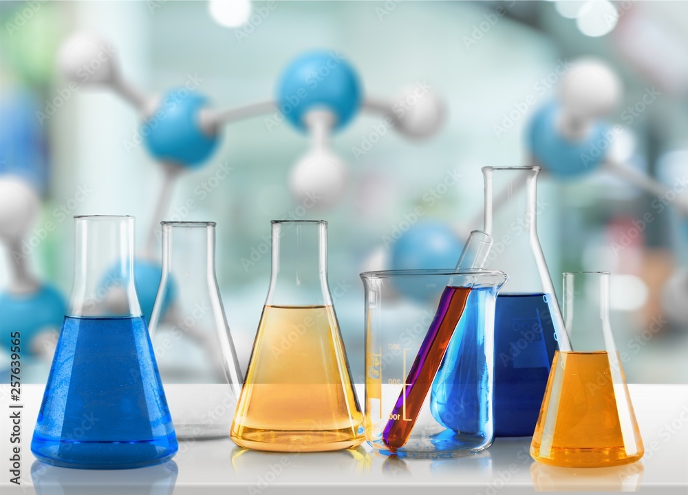 Chemical chemistry laboratory acid alkaline analysis background