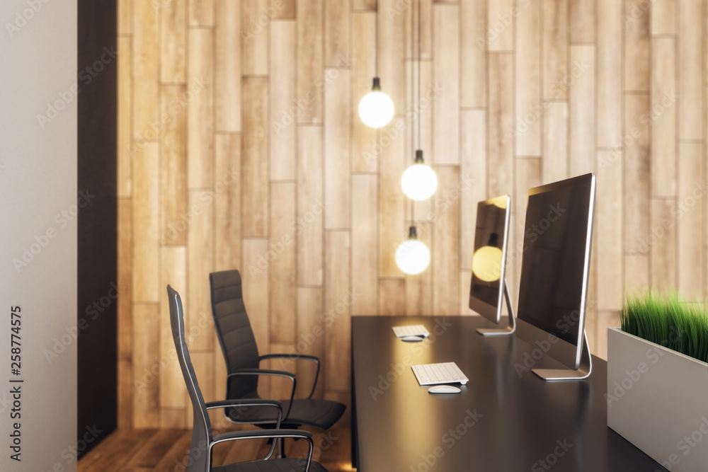 Modern reception desk