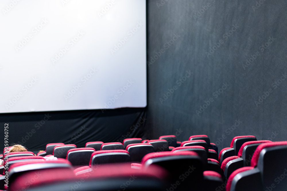 cinema auditorium with seats