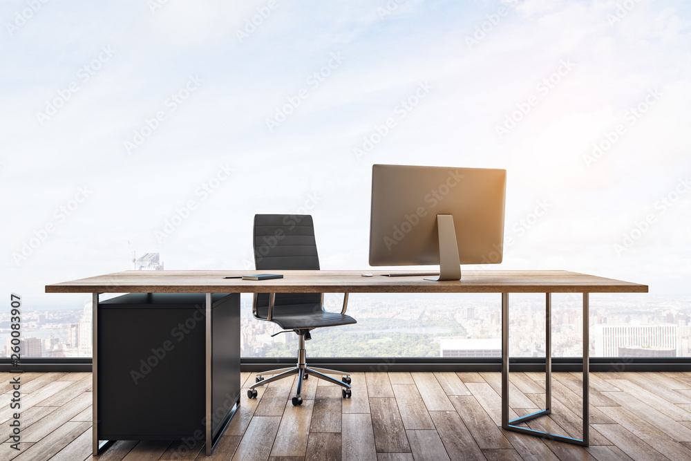 Minimalistic office interior