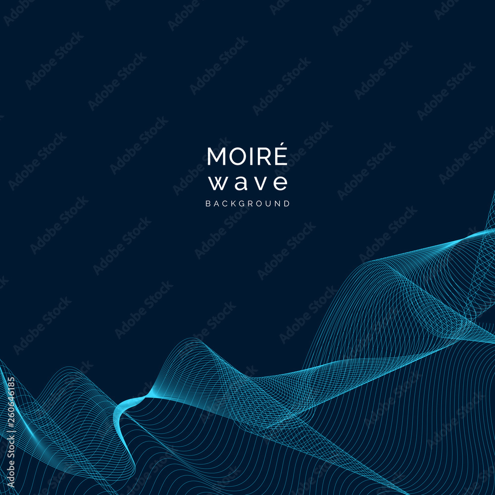 Moiré pattern background