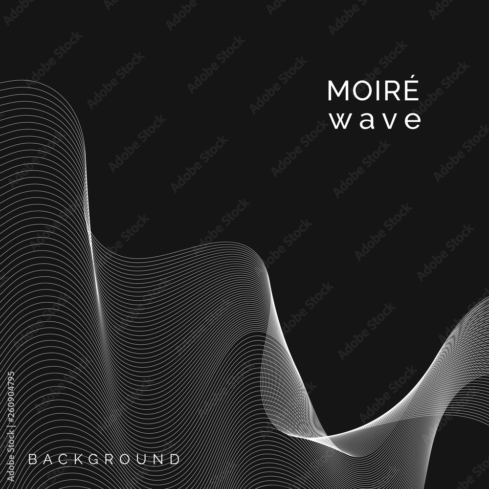 Moiré pattern background