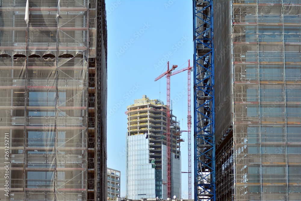 Building under construction