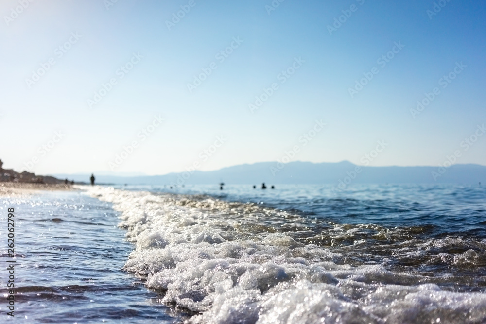  Waves on beach