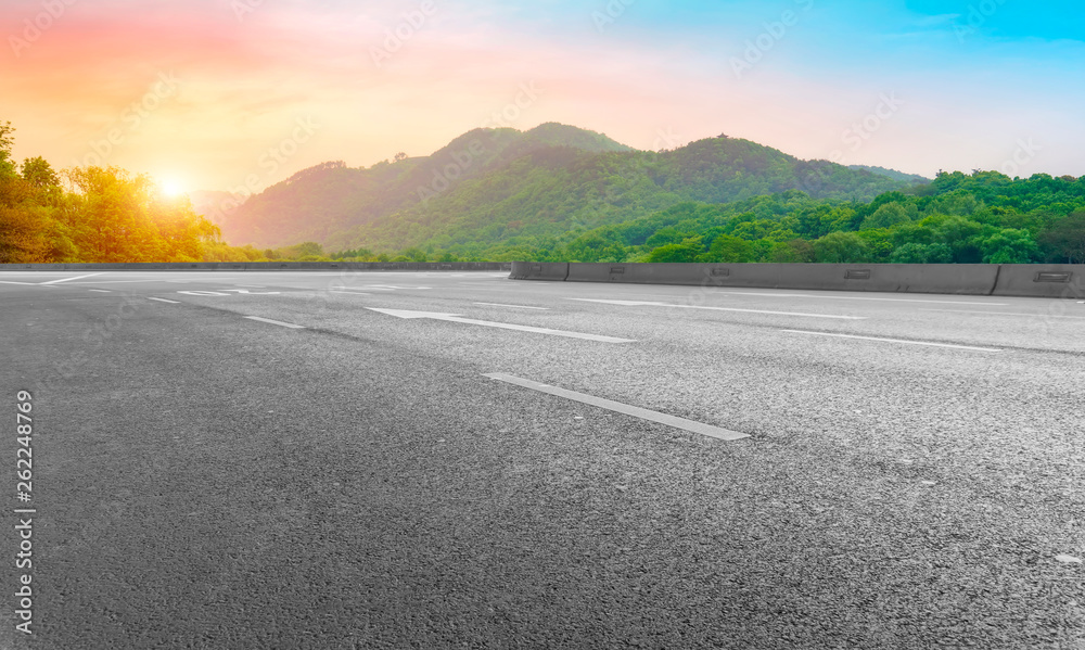 道路与自然景观景观