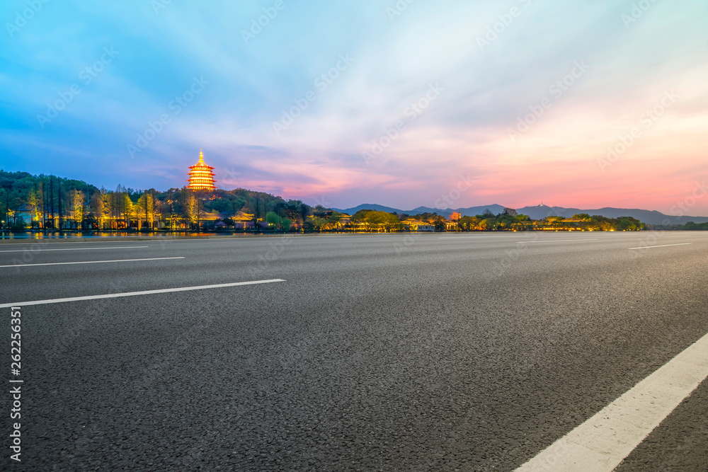 道路与自然景观景观