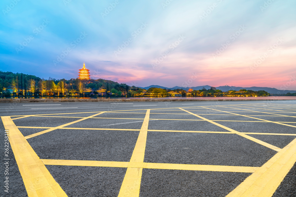 道路与自然景观景观