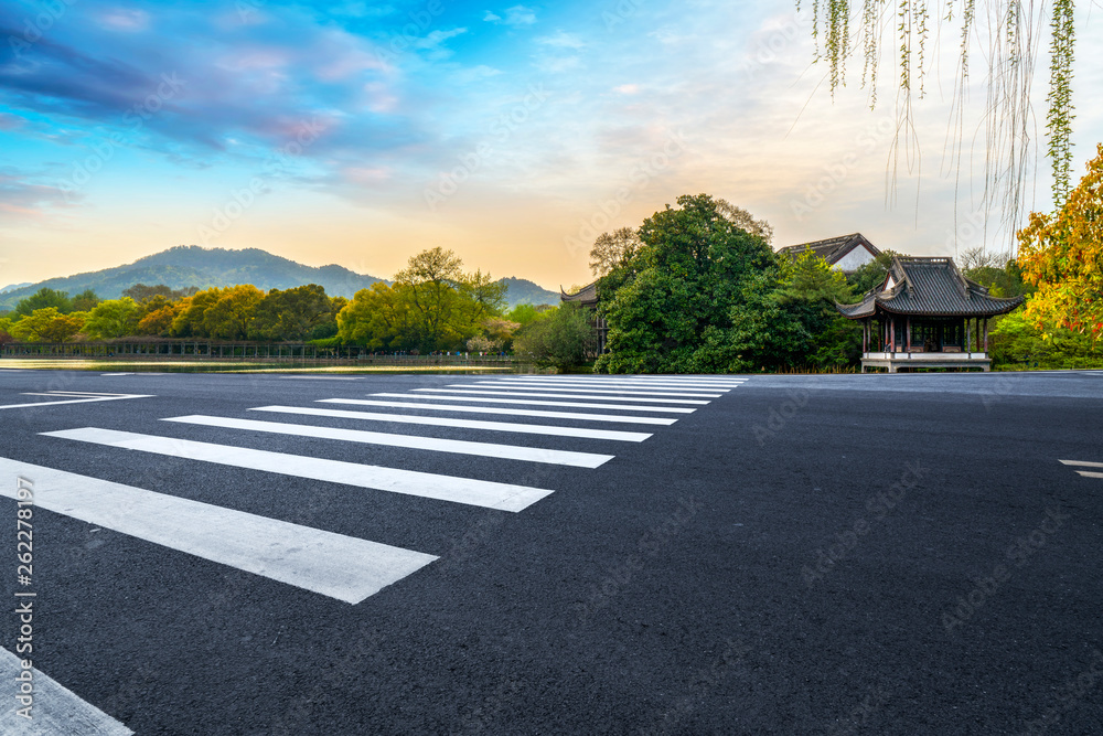 道路与自然景观