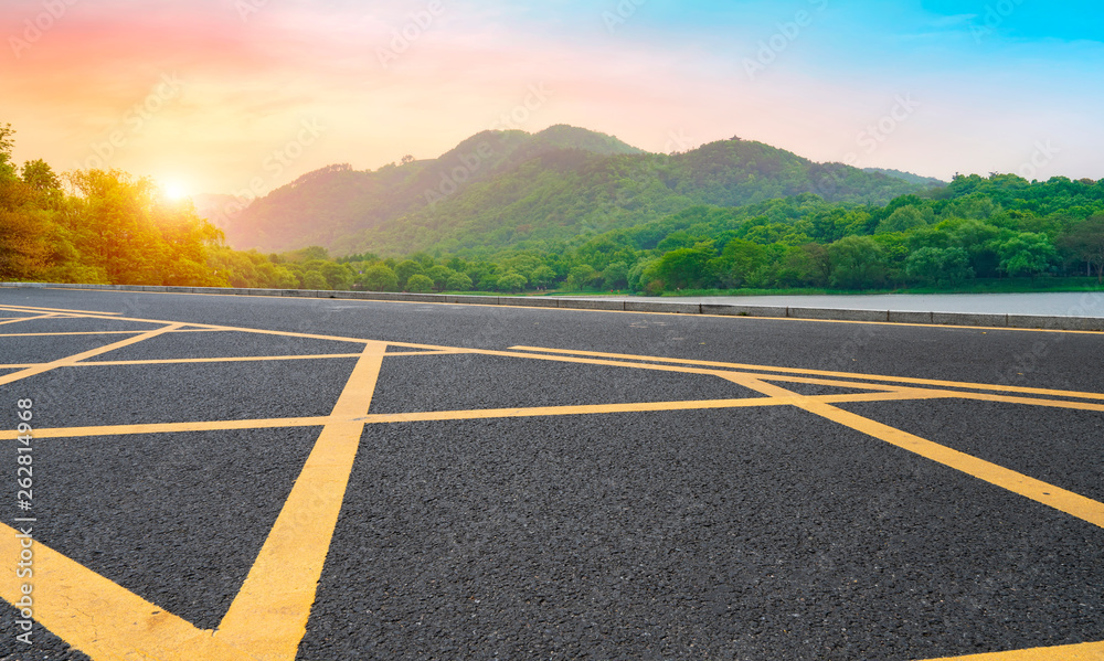 道路自然景观与景观景观……