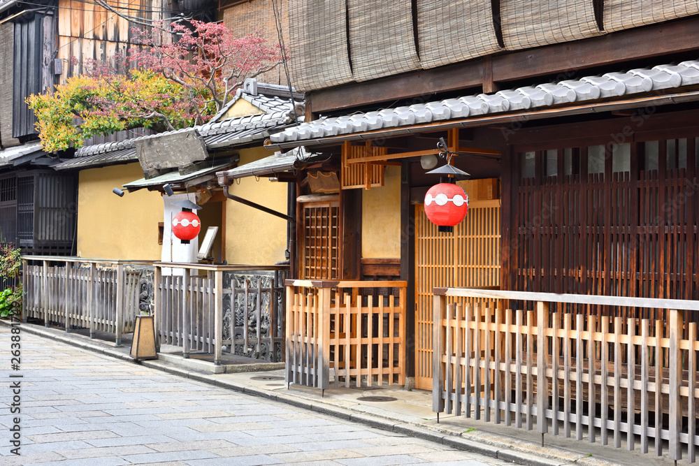 祇園の町並み