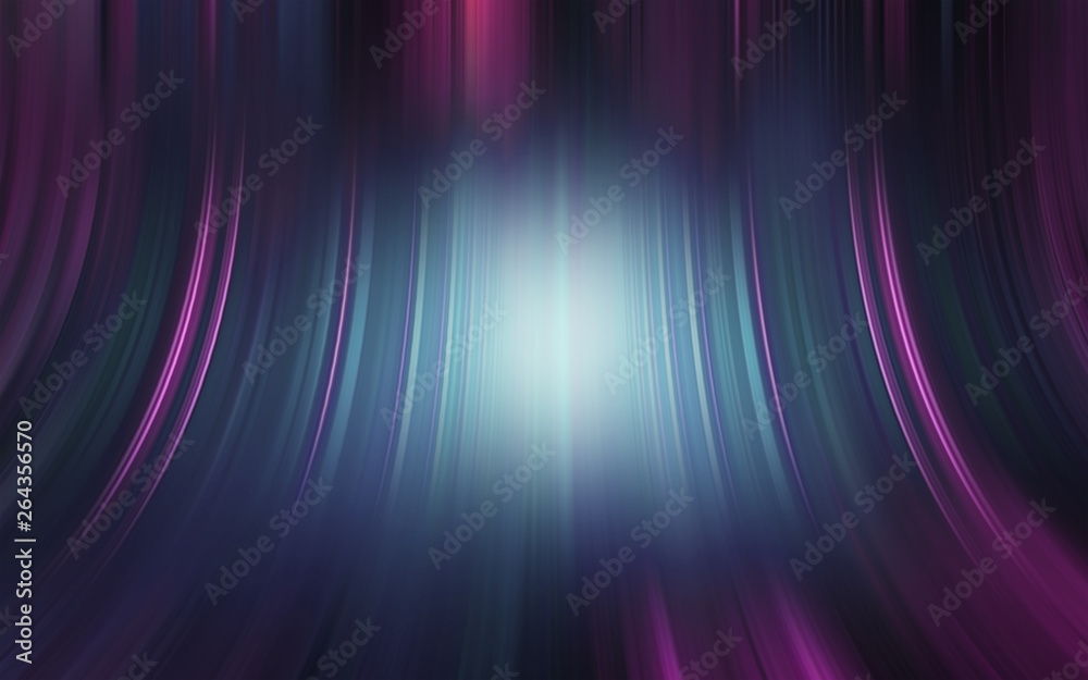 Abstract light effect texture blue pink purple wallpaper 3D rendering