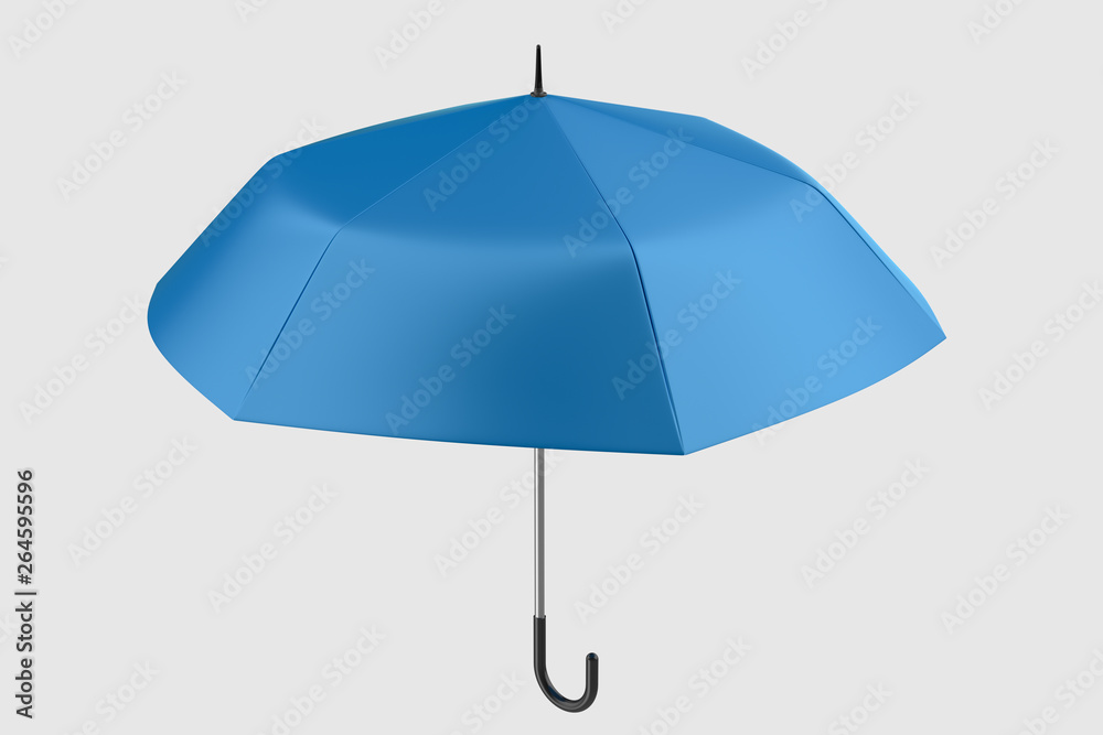 3d rendering, the umbrella with white background