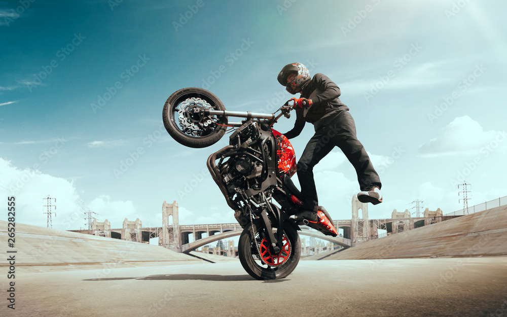 stunt riding