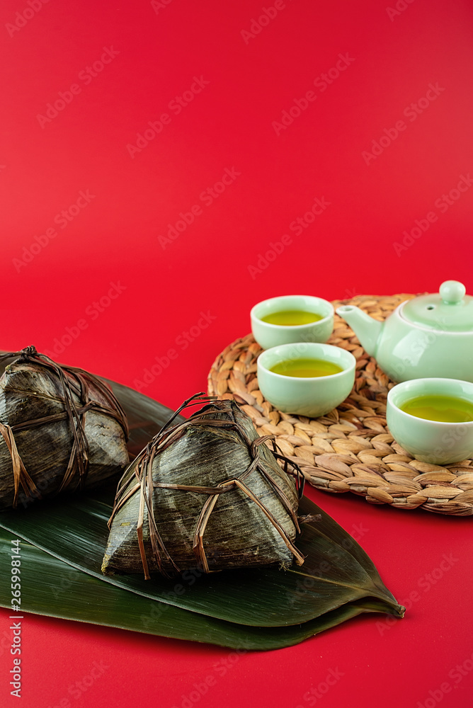 Chinese Dragon Boat Festival traditional food dumplings