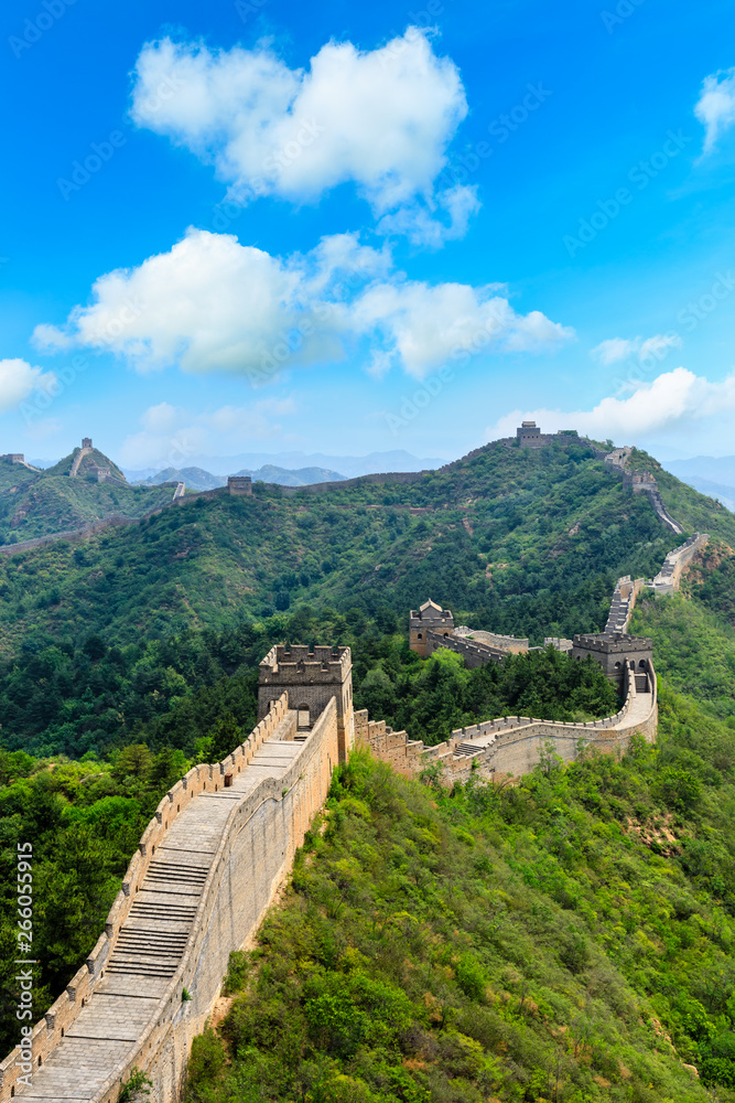 The Great Wall of China at Jinshanling