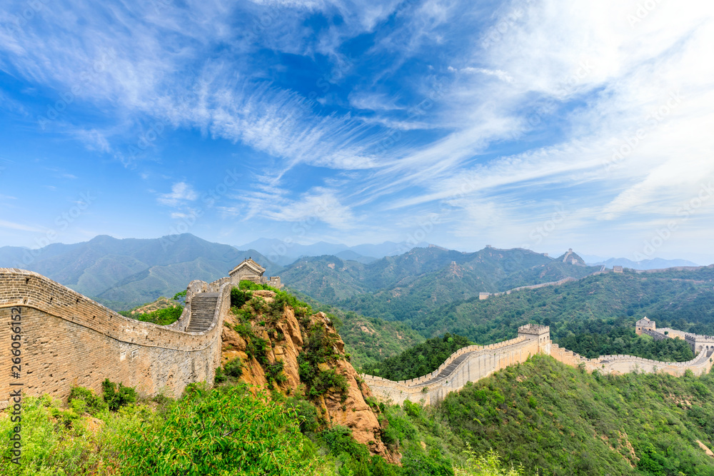 The Great Wall of China at Jinshanling