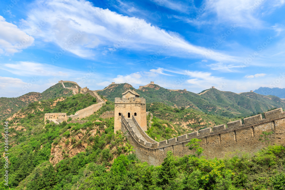 The Great Wall of China at Jinshanling