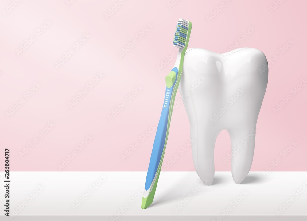 Dentist mirror tooth white background isolated shape