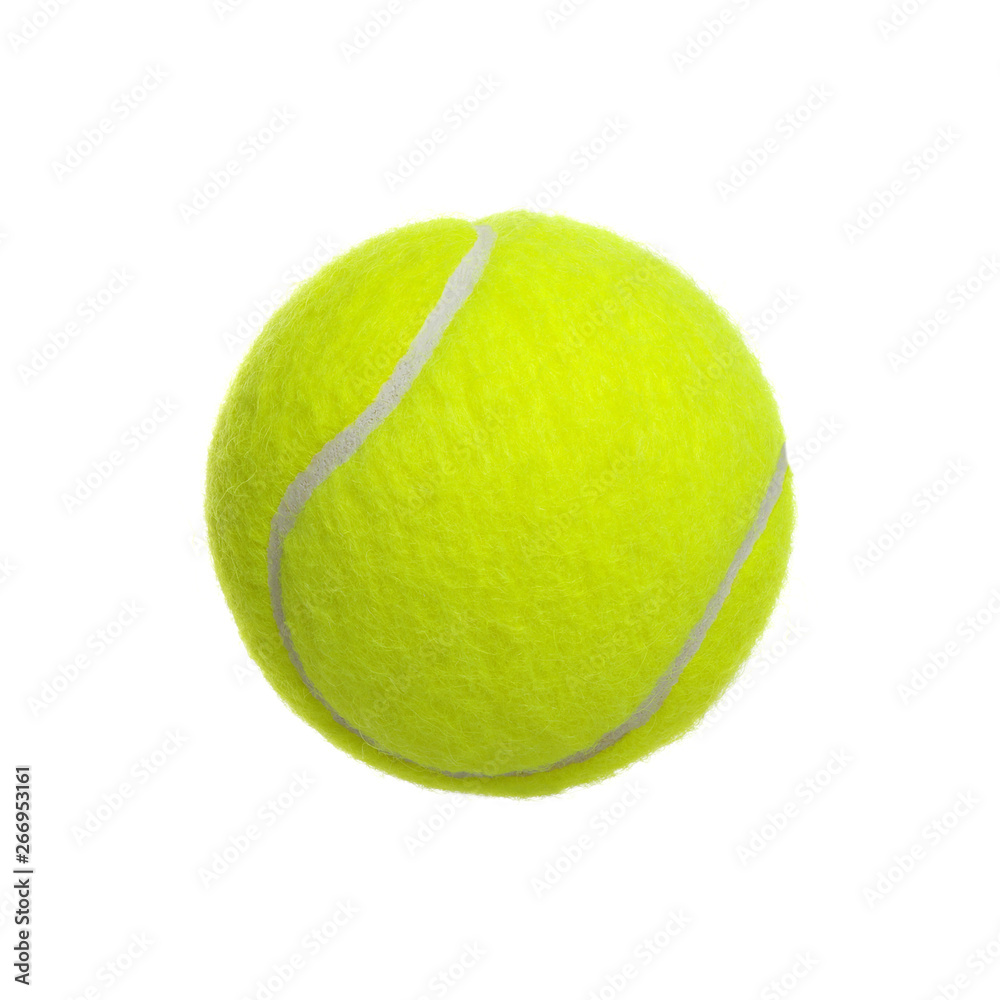  tennis ball on white