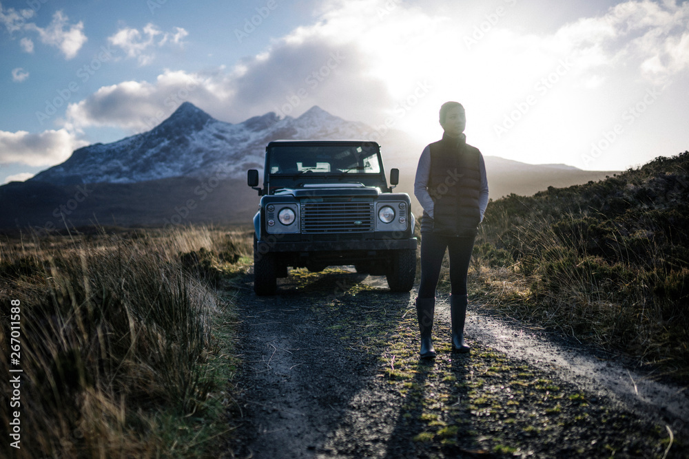 Traveler in the Highlands