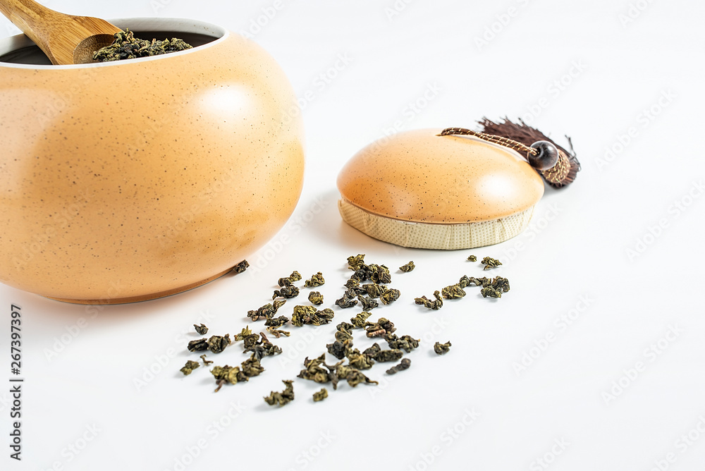 Chinese traditional tea, Tieguanyin tea, Anxi County, Fujian Province