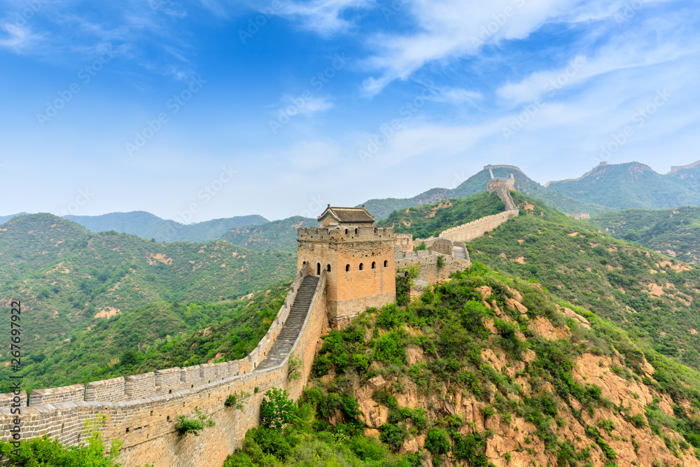 The Great Wall of China at Jinshanling