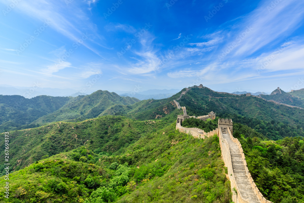 The Great Wall of China at Jinshanling