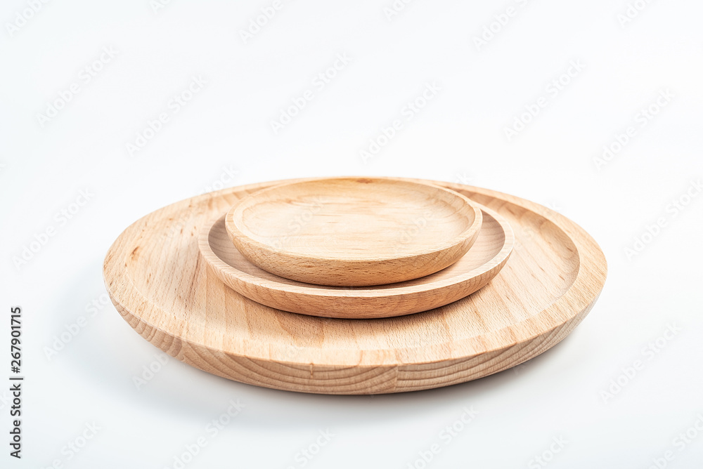 Natural wind green wooden tableware elm wood dish plate wooden plate