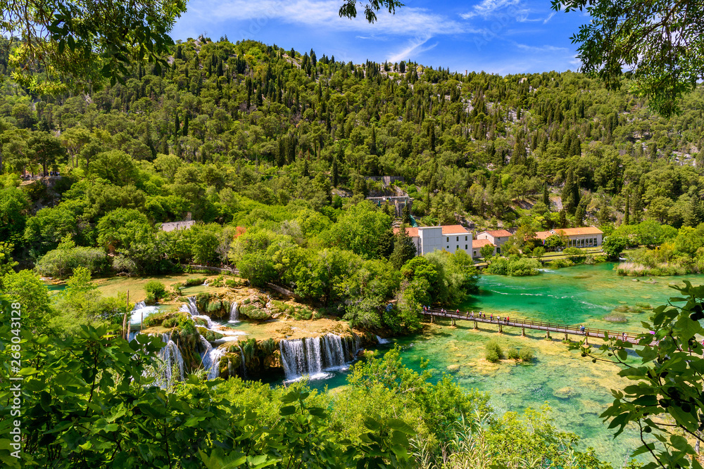 Wodospady Krka, Chorwacja