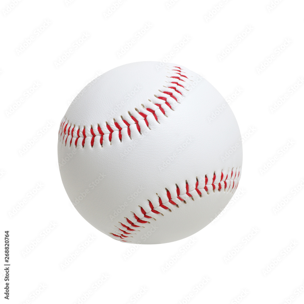 Baseball isolated on white