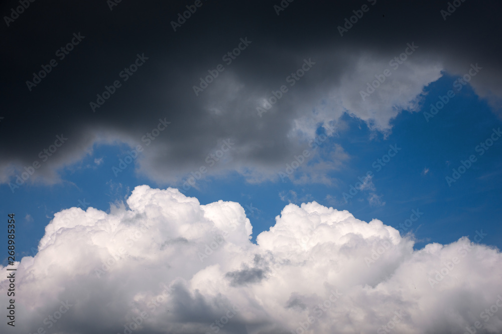 Abstract natural background with clouds