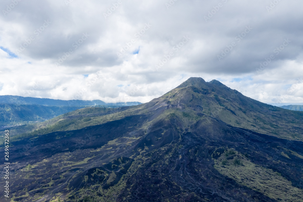 阿贡火山特写