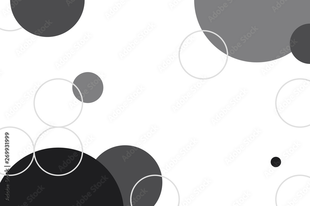 Bubble patterned background