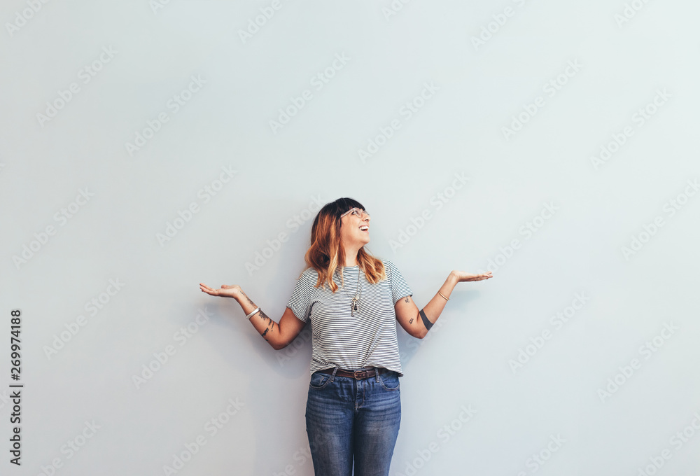 Portrait of a smiling woman