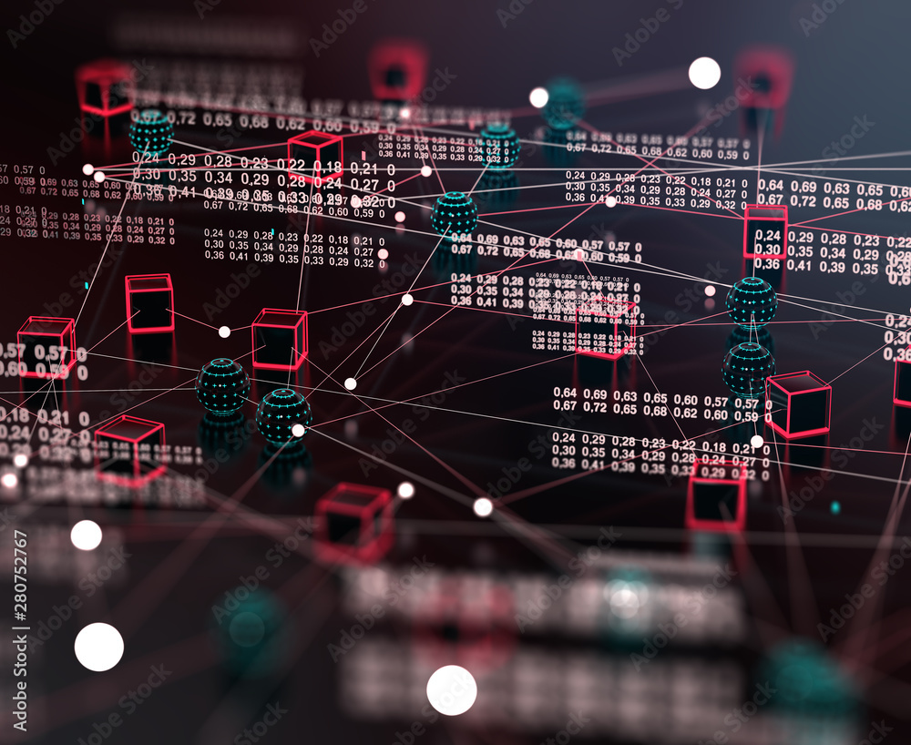 Fondo tecnológicos y científicos: Ingeniería informática y concepto de cadena de bloques. Big data y