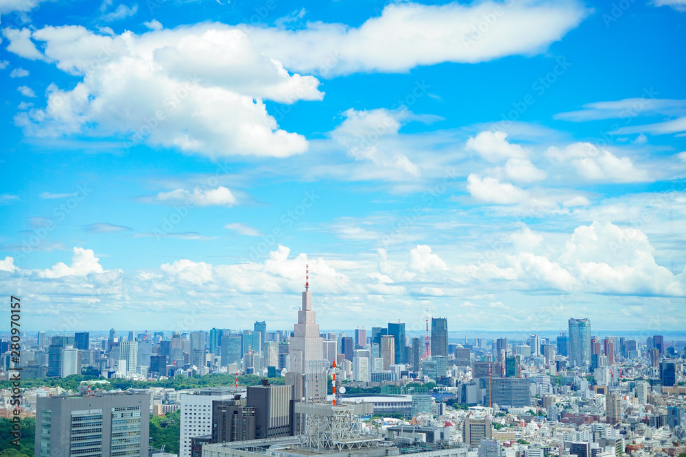 東京都心（ドコモタワー・東京タワー・六本木ヒルズ）