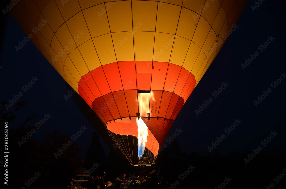 Cappadocia night balloon