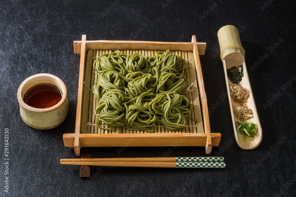 新そば Newly made raw soba Japanese foods