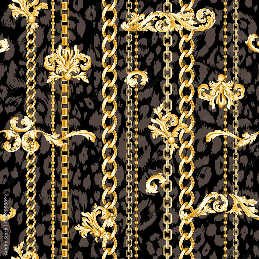 Dark seamless pattern