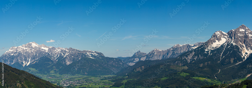 奥地利的Maria Alm am Steinenen Meer全景