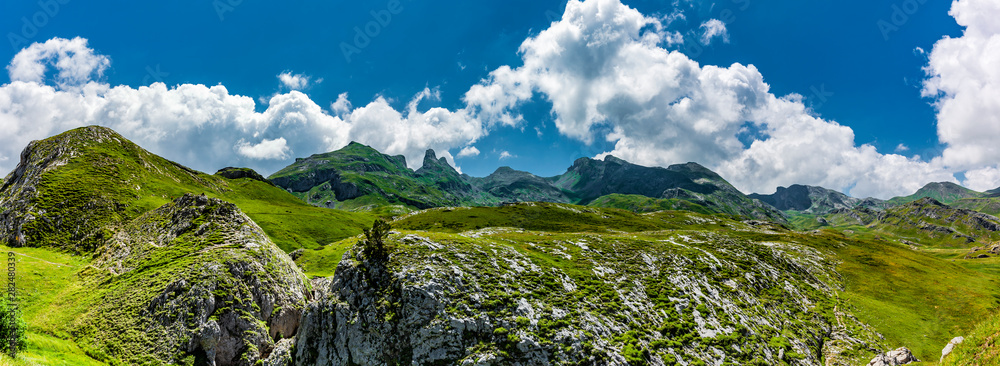 Berglandschaft am col Du Portalet, Französische Pyrenäen