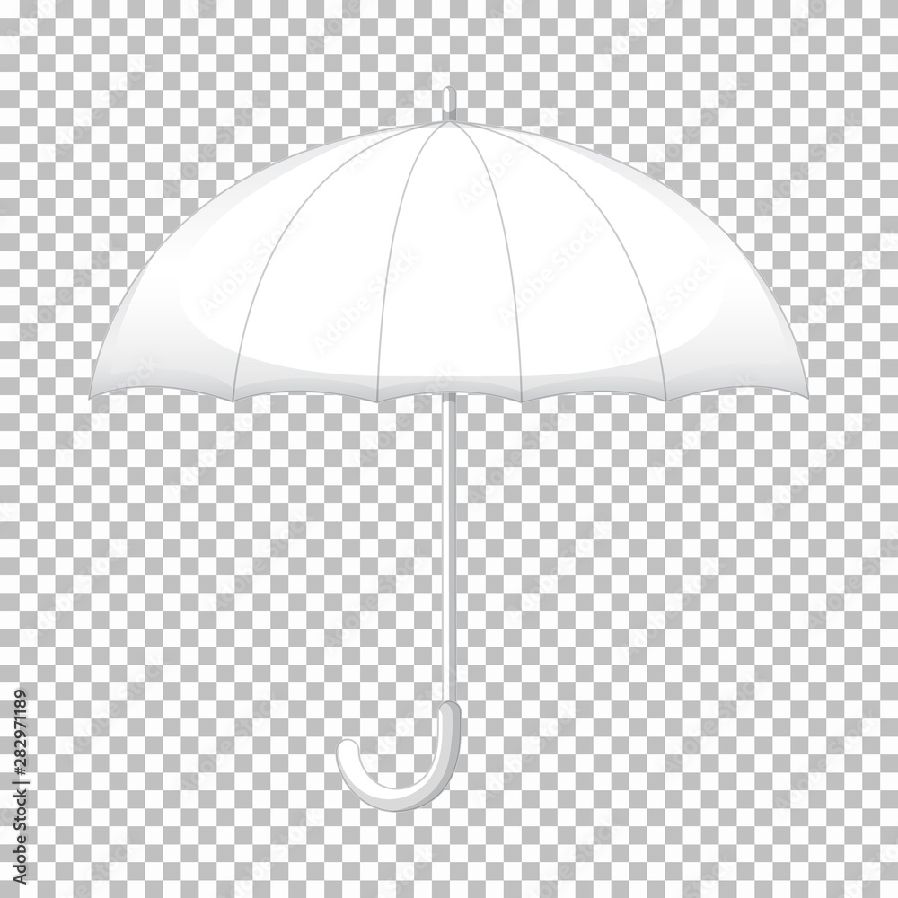 Product design template of umbrella with no graphic