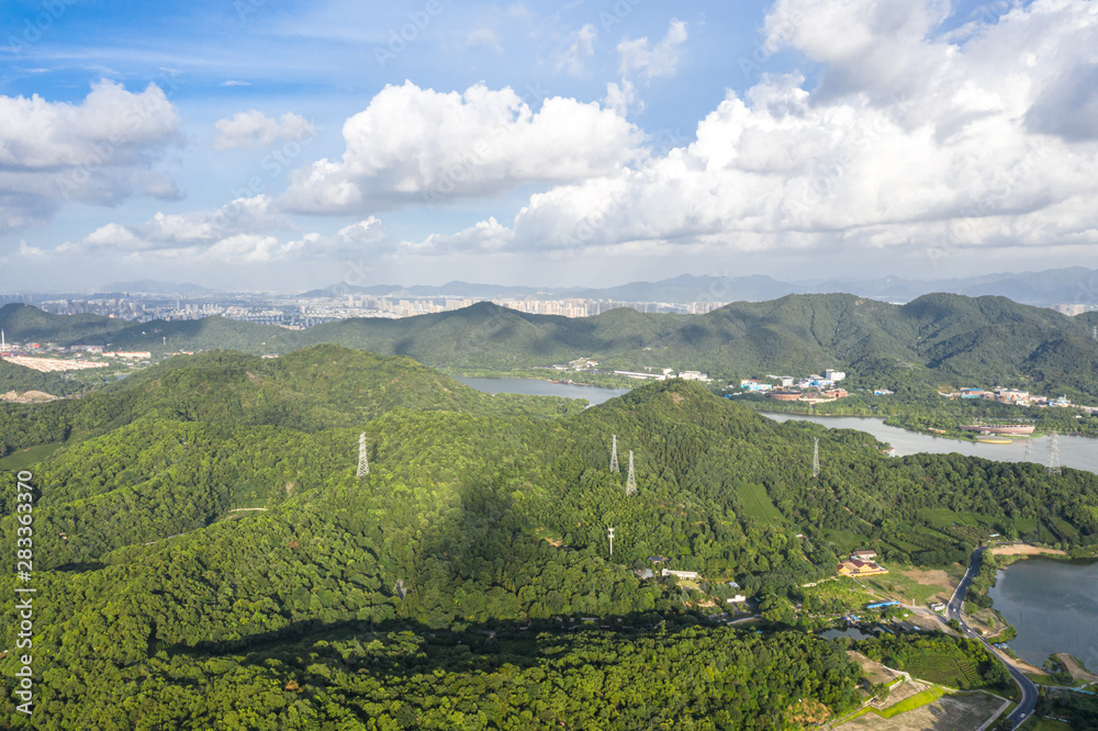 landscape of west lake in hangzhou china