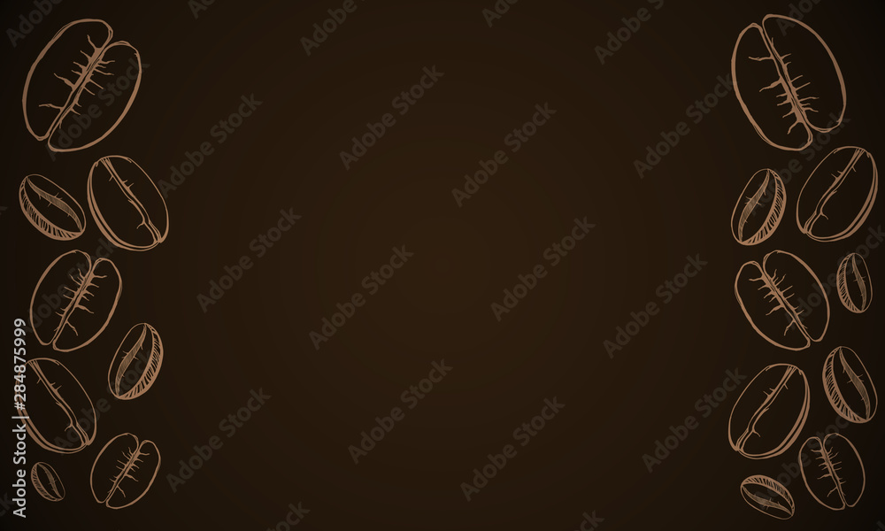 Abstract coffee background