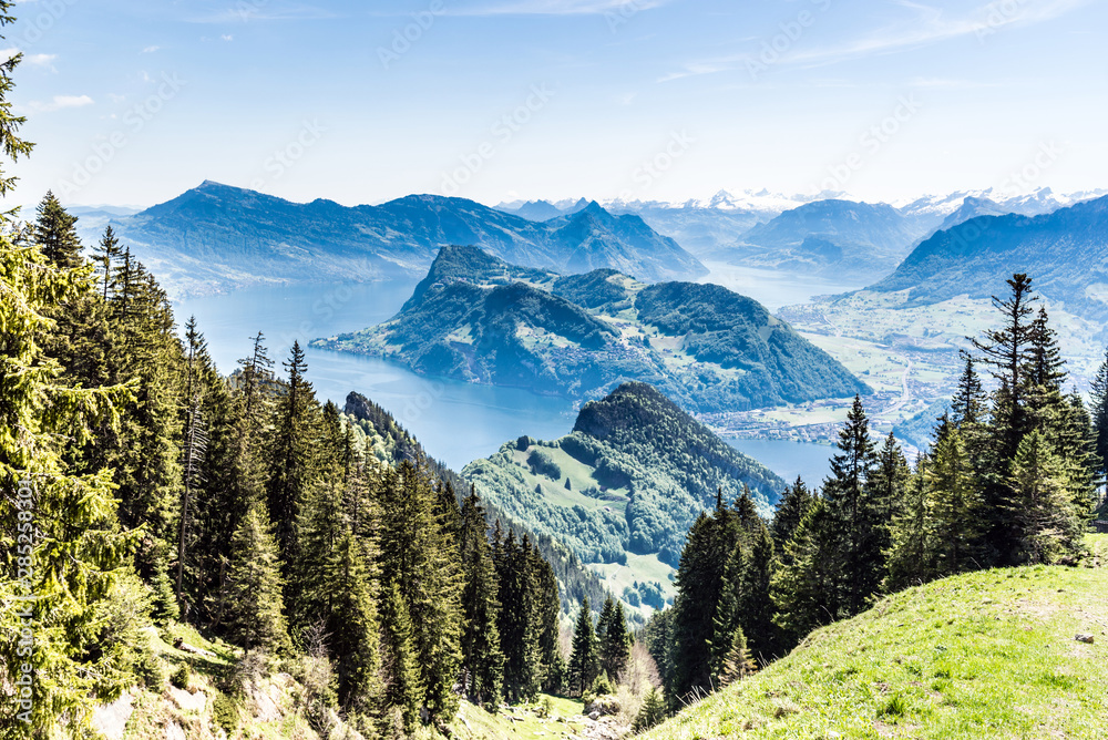 Vierwaldstättersee, Lake Lucerne, Bürgenstock, Zentralschweiz, Luzern, Schweiz, Europa